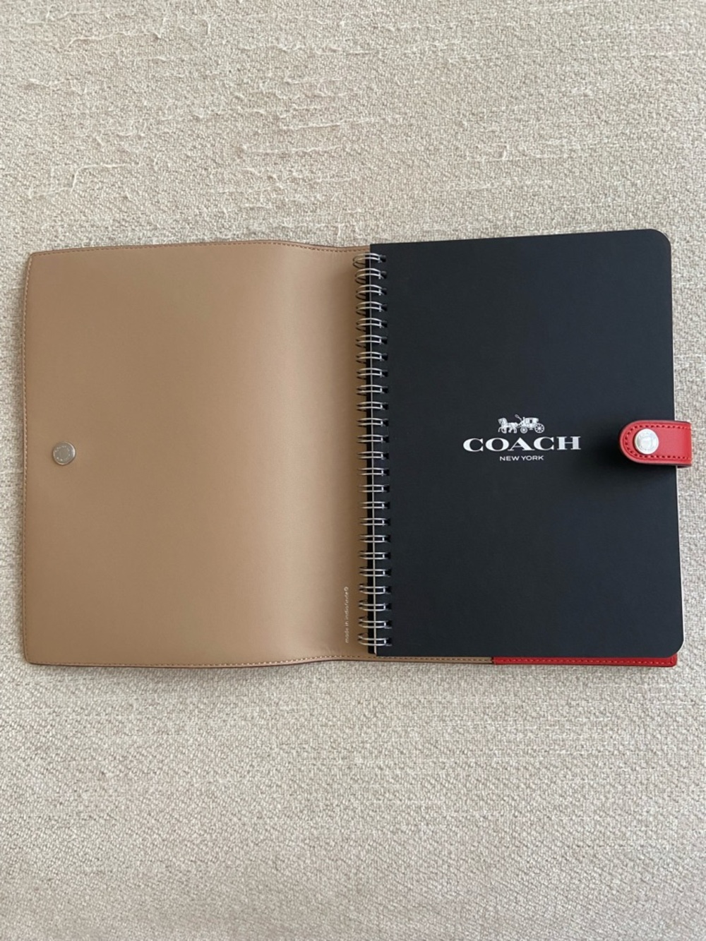 Coach Notebook - Striped - Picture 6 of 7